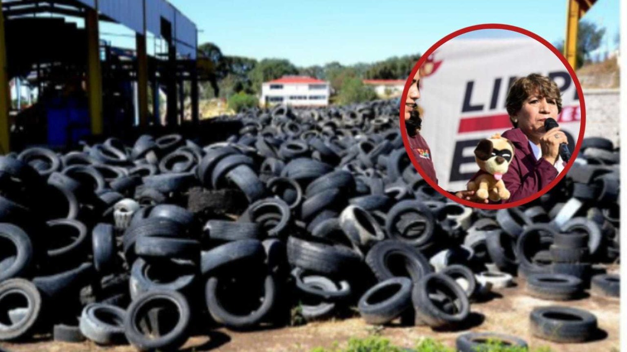 El retiro de llantas abandonadas es el objetivo de la segunda jornada de 'Limpiemos nuestro Edomex' y se pide a los ciudadanos reportarlas. Foto: Gob.de Edomex