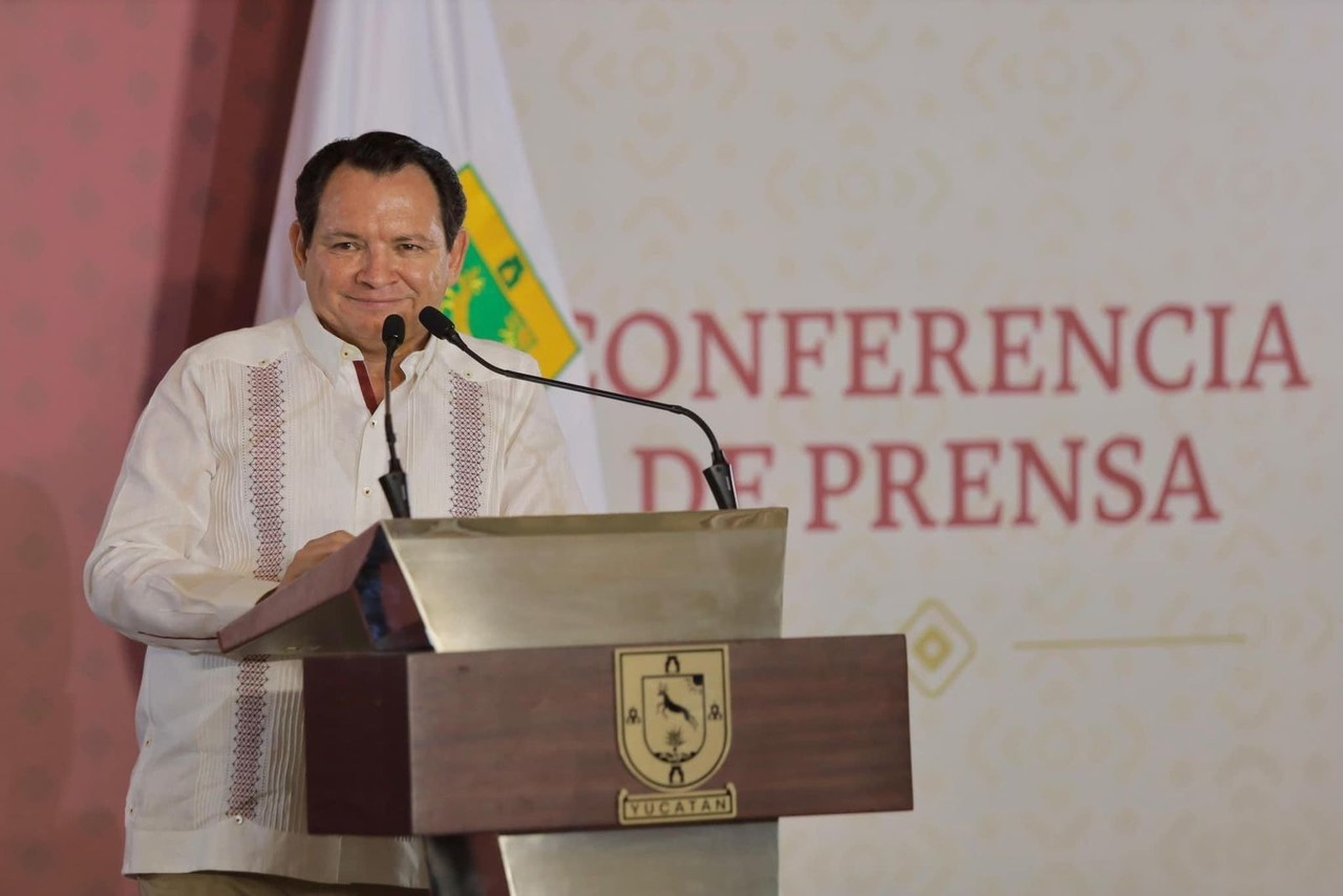 Gobernador de Yucatán, Joaquín 'Huacho' Díaz Mena. Foto: Irving Gil