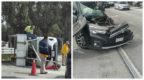 Choque deja un muerto en la México-Querétaro (VIDEO)