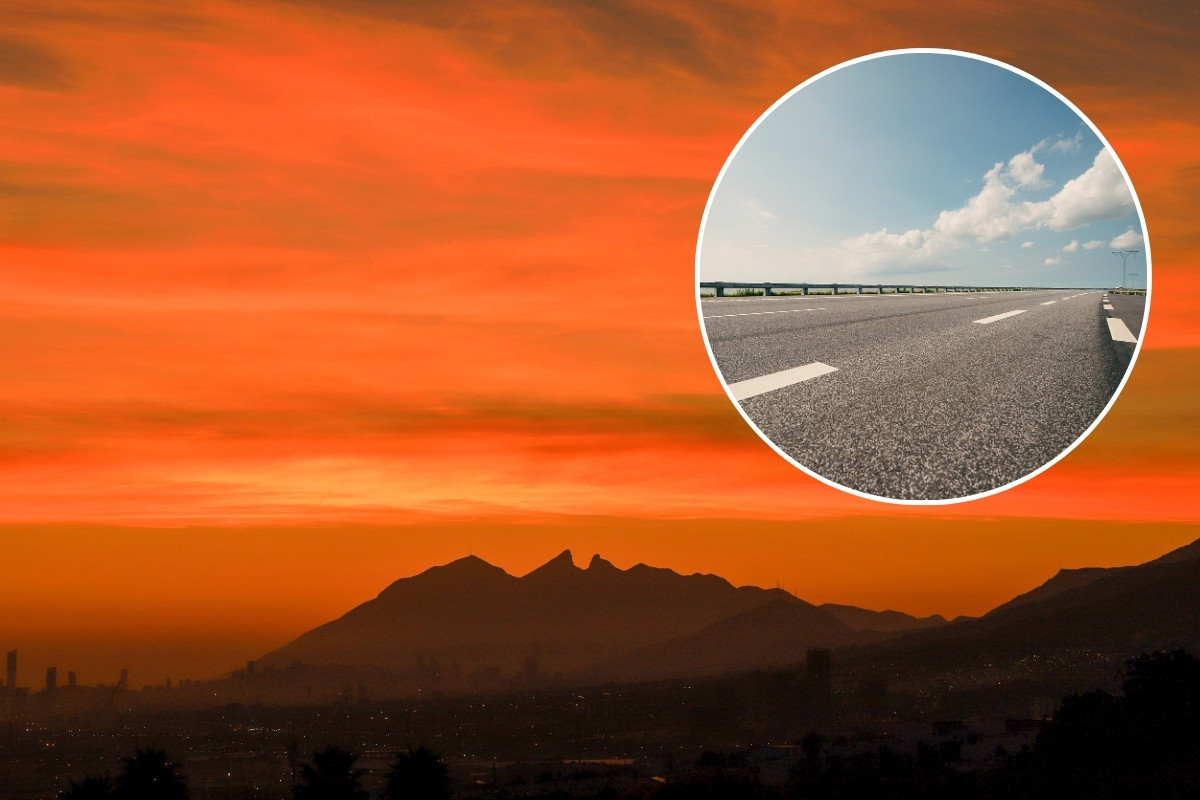 Cerro de la Silla y una carretera. Foto: Canva