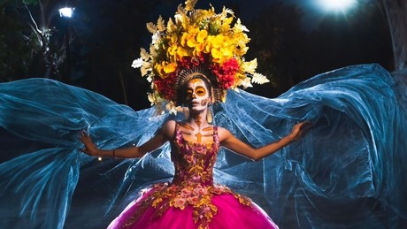 Día de muertos y la tradición de las catrinas