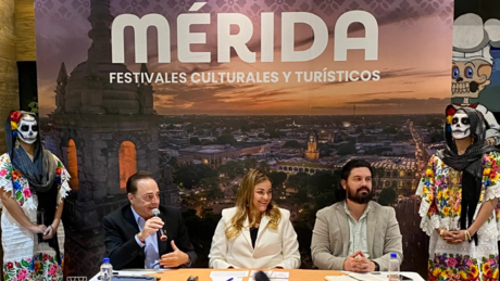 Alcaldesa de Mérida presenta en CDMX oferta de eventos culturales y turísticos