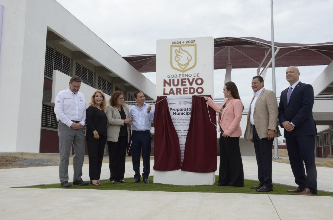 Con esta obra, Nuevo Laredo da un paso importante hacia el fortalecimiento de la educación de sus jóvenes. Fotos: Ruth Vilches