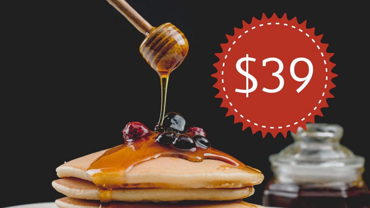 Celebra el Día Nacional del Pancake y apoya a AMANC. Foto: Canva.