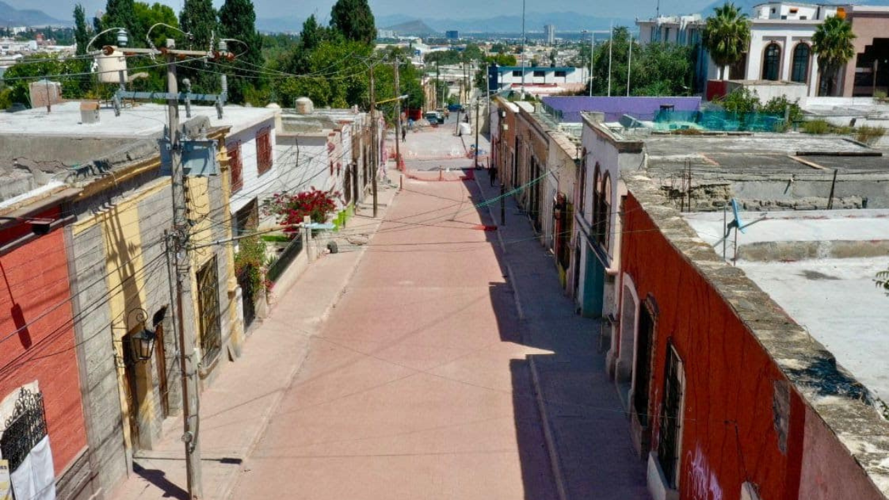 Avanza rehabilitación de la calle General Cepeda en Saltillo / Foto: Gobierno Municipal de Saltillo