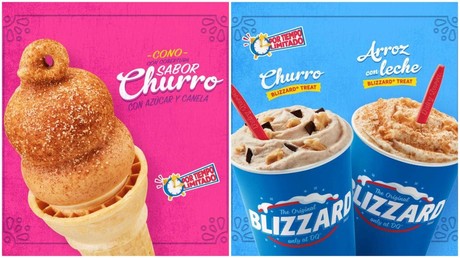 Dairy Queen presenta 'cono churro' por Día de Muertos 2024