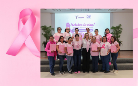 DIF Tamaulipas entrega prótesis externas a mujeres en el estado.