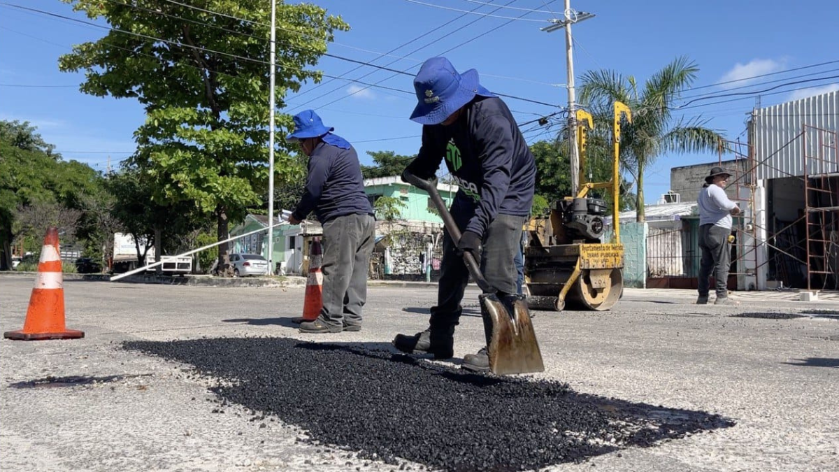 En menos de 2 meses se han reparado casi 40 mil baches Foto: Cortesía