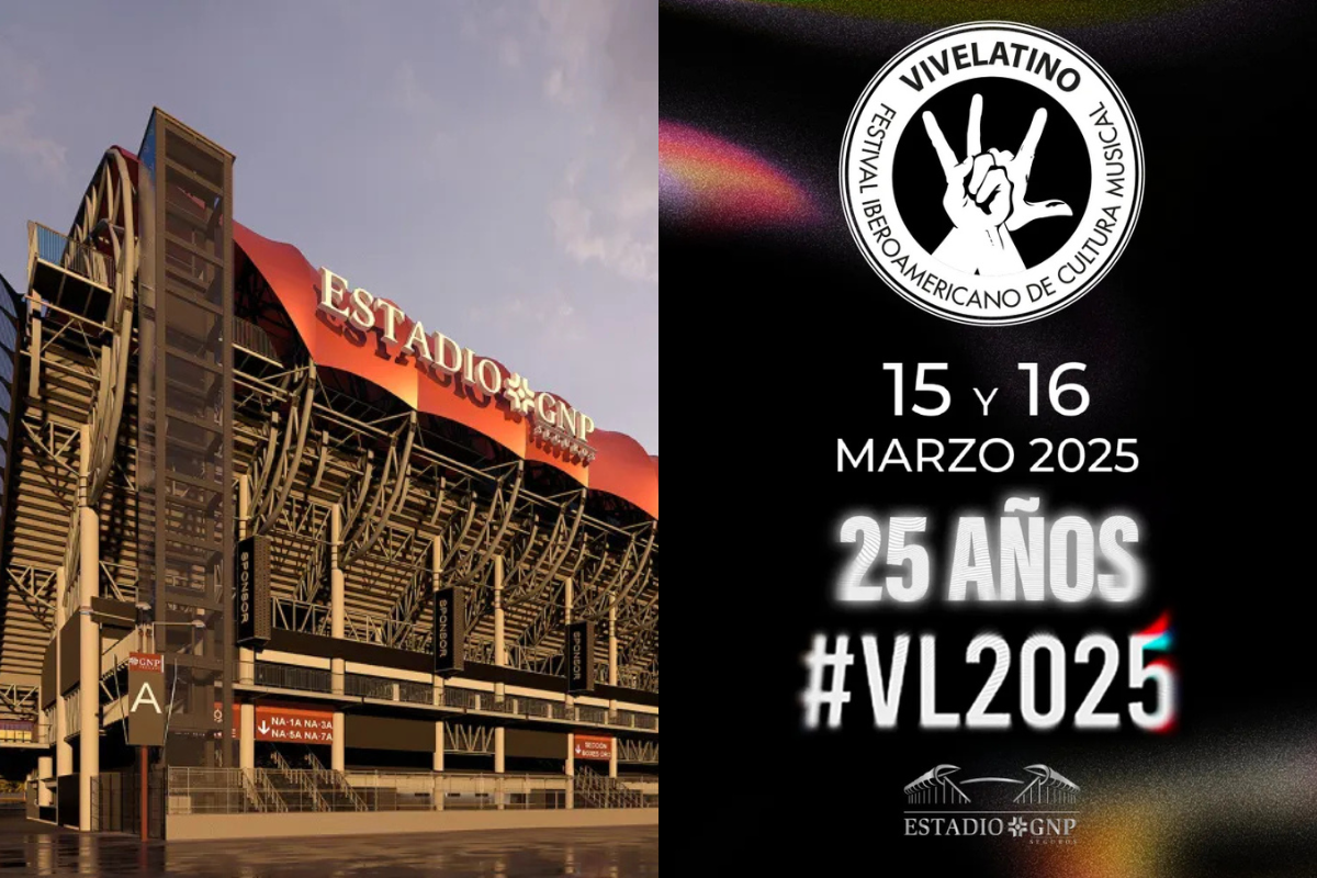 Vive Latino en Estadio GNP.    Foto: Especial