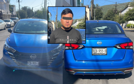 Detienen a hombre por robo de autos en San Nicolás