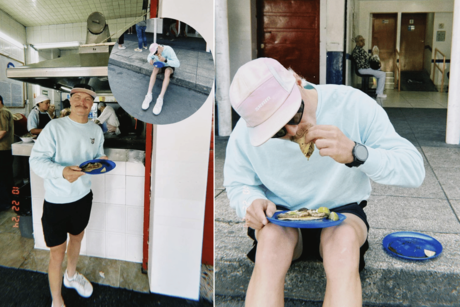 ¡Banquetero! Valtteri Bottas disfruta de los tacos en El Califa de León en CDMX