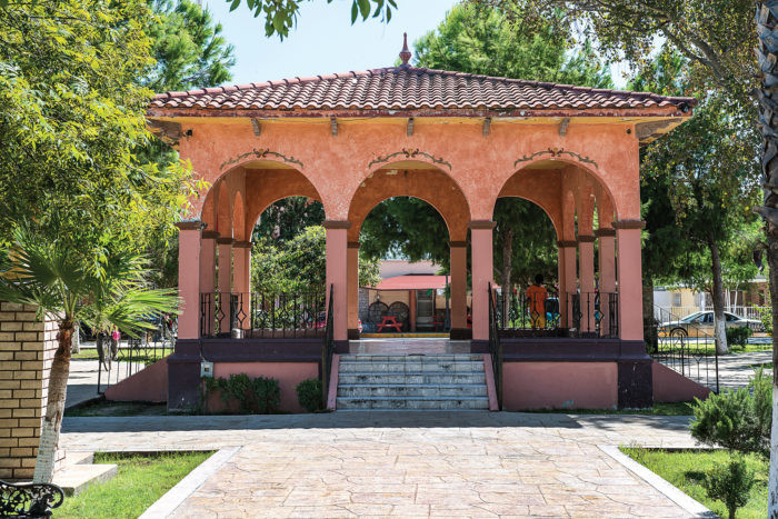 La Plaza de Armas de Guerrero, Coahuila. Fotos: Turismo Coahuila