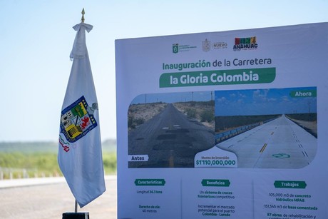 Nuevo León se conecta con Estados Unidos a través de La Gloria-Colombia