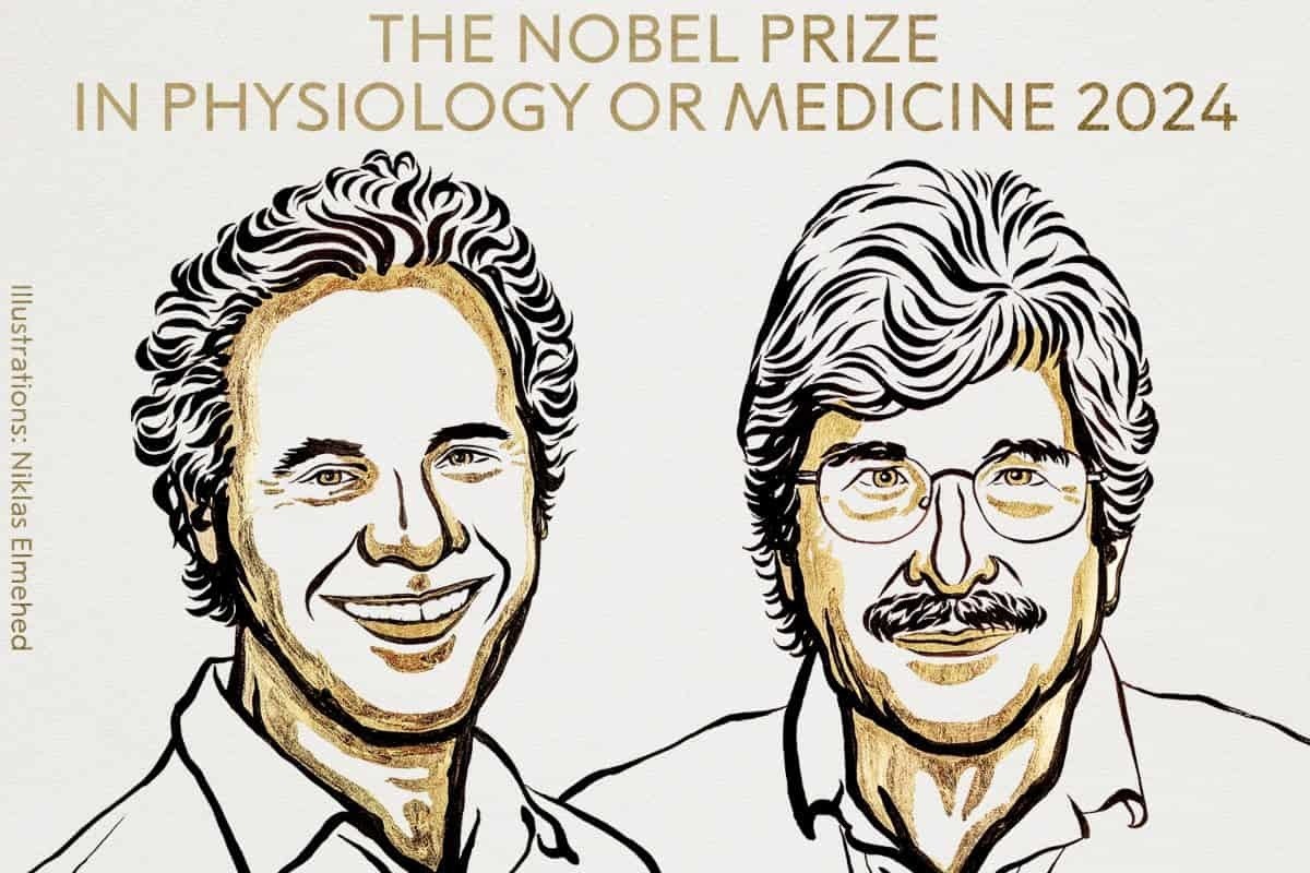 Victor Ambros y Gary Ruvkun científicos ganadores del Premio Nobel de Medicina 2024. Foto: Animal Político.