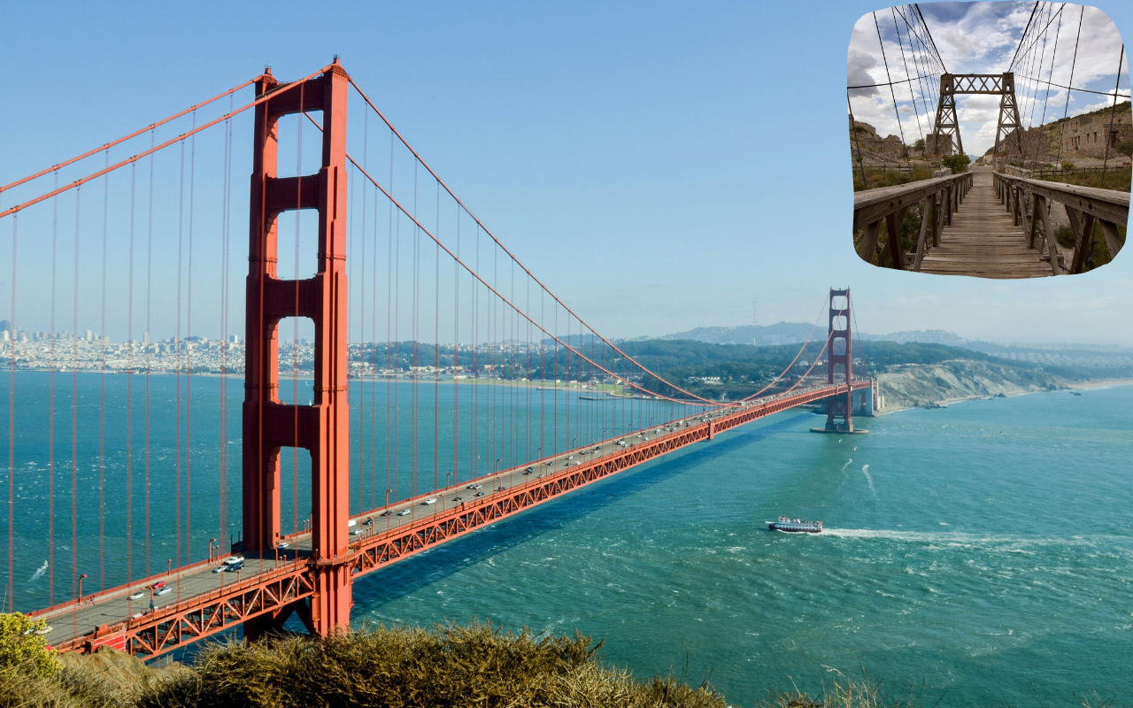 Aquí te contamos cómo nació la inspiración de la construcción del Golden Gate. Foto: Especial.