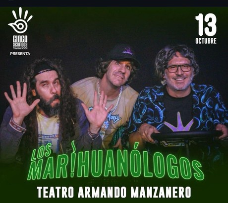 Arath de la Torre estrena obra en Mérida: Show de LOS MARIHUANOLOGOS