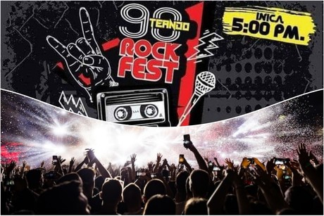 90teando Rock Fest, prepárate para este fin de semana en Ecatepec