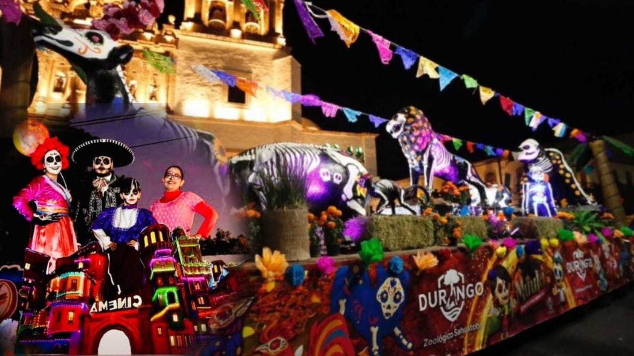 Este martes 29 de octubre se llevará a cabo el desfile del Festival Muuki 2024 'Canta y no llores', en la ciudad de Durango. Foto: Sitio Web Municipio de Durango.