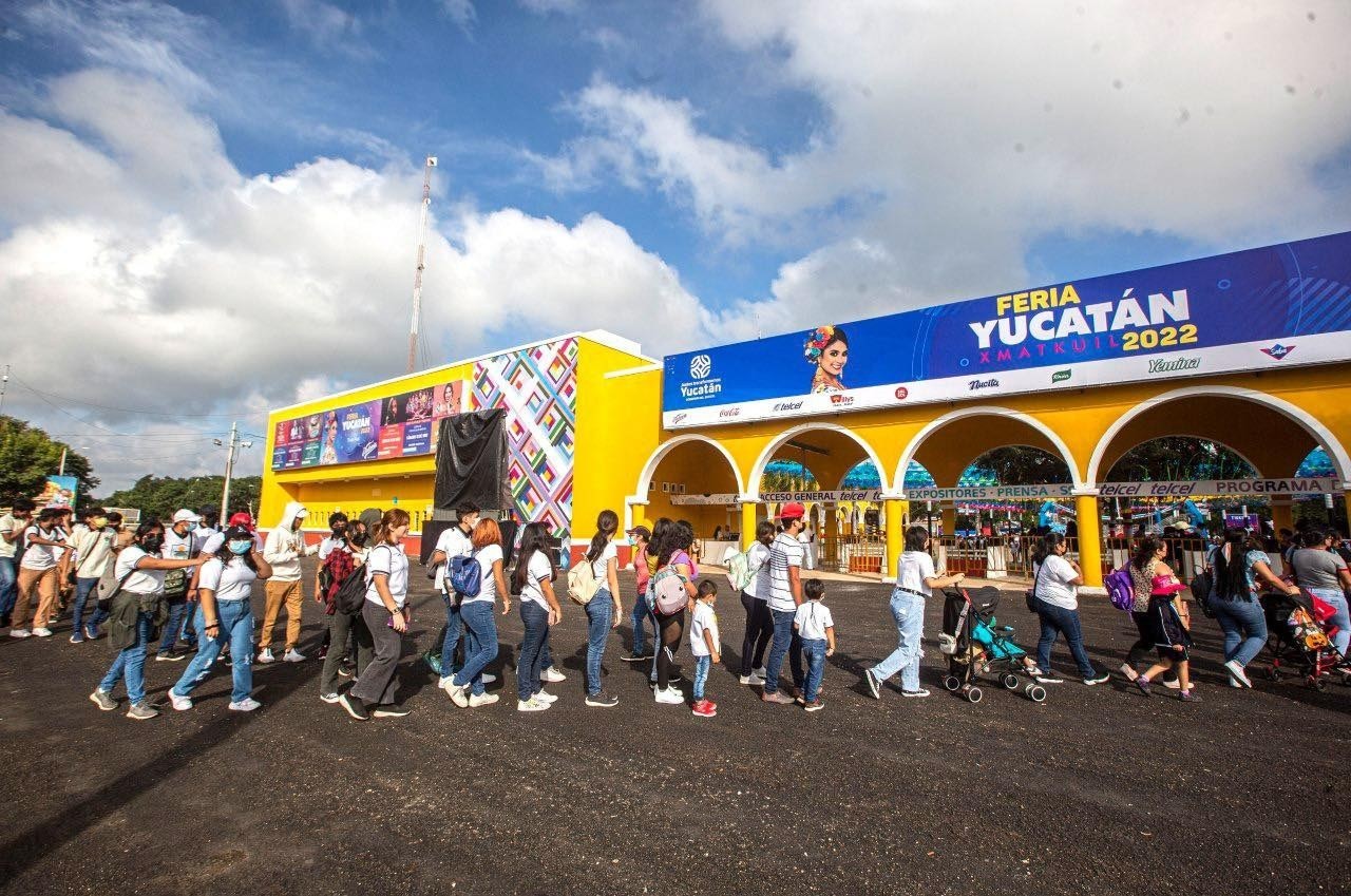 La feria Yucatán X’ Matkuil cumple este año su 50 aniversario por lo que los organizadores tienen  preparadas varias actividades especiales.- Foto de Noti Rivas