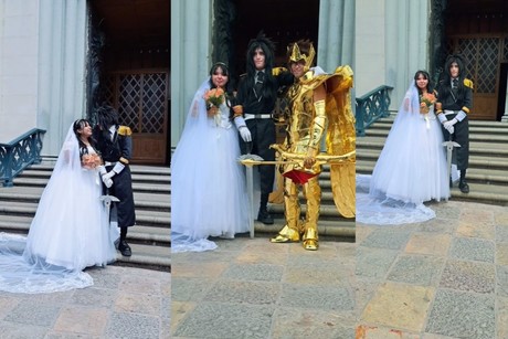 Boda temática de Los Caballeros del Zodiaco en León