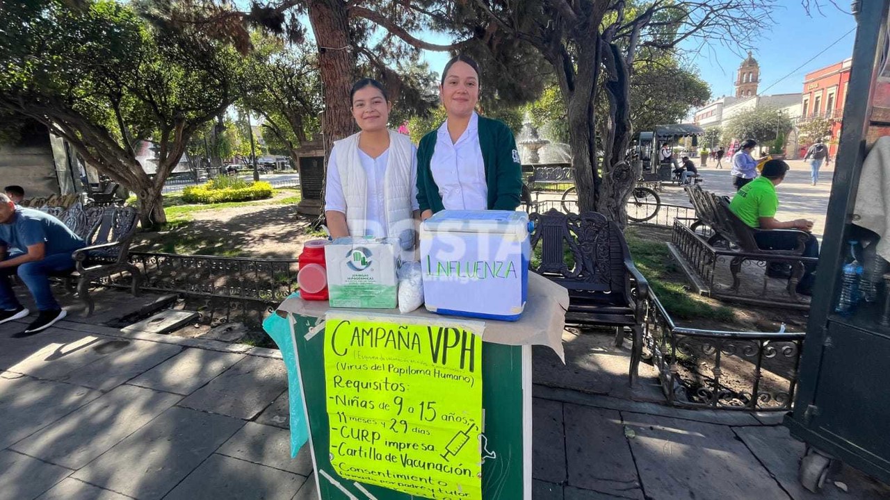 Además de los módulos, el IMSS ha programado visitas a escuelas, empresas y otras instituciones. Foto: Isaura Retana.