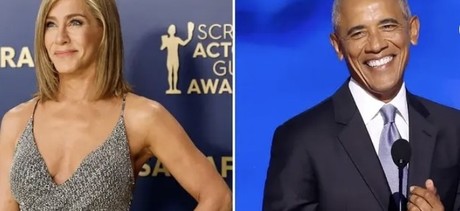 Jennifer Aniston niega romance con Barack Obama (VIDEO)