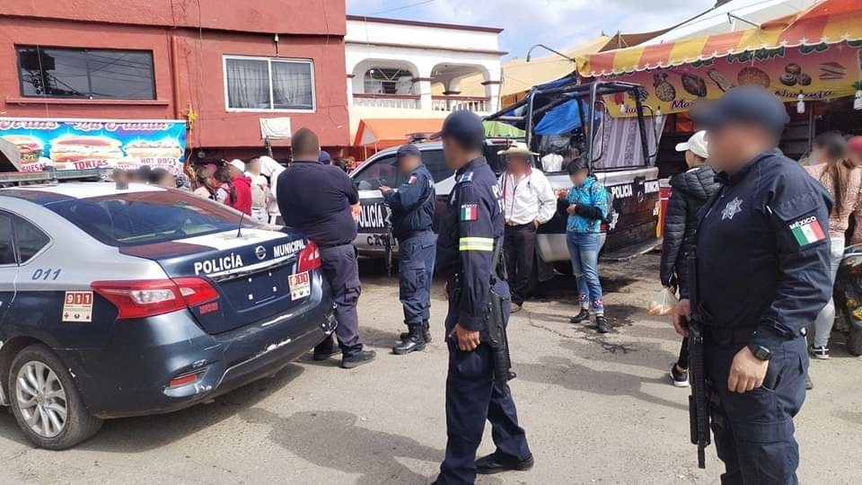 Evitan linchamiento de dos menores en el Edomex tras intento de robo. Foto: Secretaría de Seguridad del Estado de México