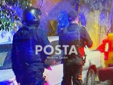 Persecución en Monterrey: delincuentes disparan a policías y escapan