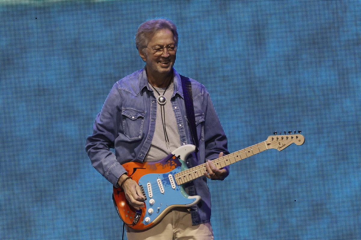 Eric Clapton en concierto. Foto: @EricClapton