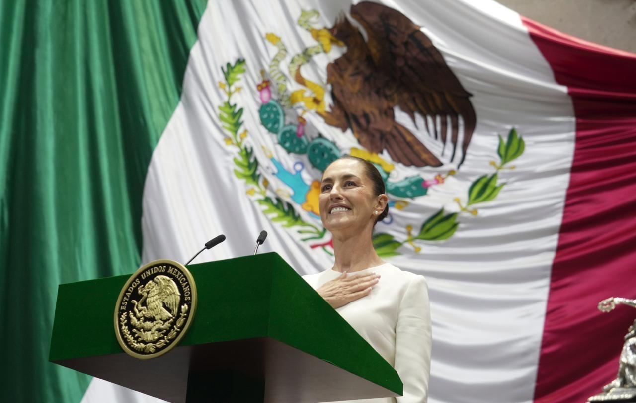 La Presidenta Constitucional de los Estados Unidos Mexicanos refrendó su compromiso para construir un país con bienestar y prosperidad.