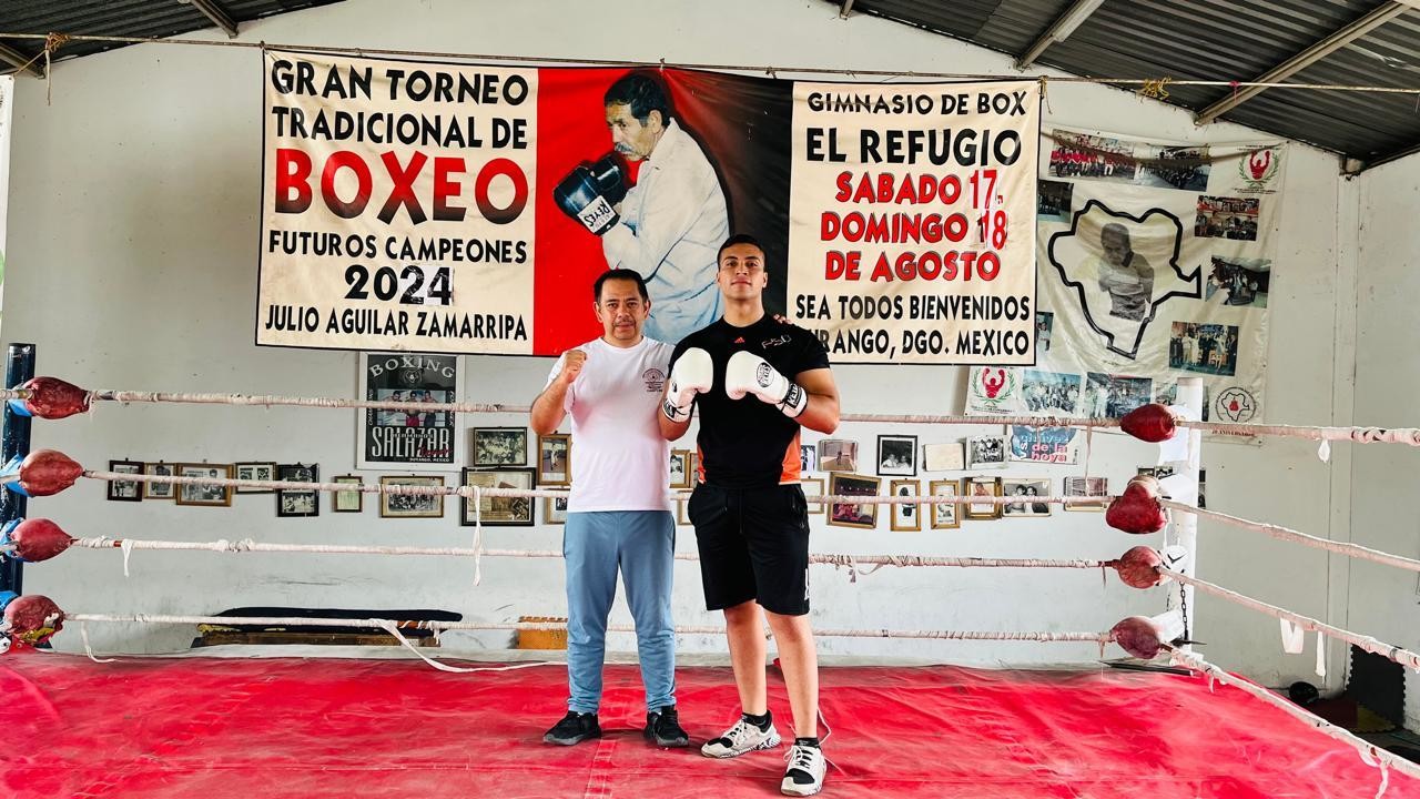 Moisés Aguilar Lujan desde su gimnasio 'El Refugio'. Foto: Jesús Carrillo.