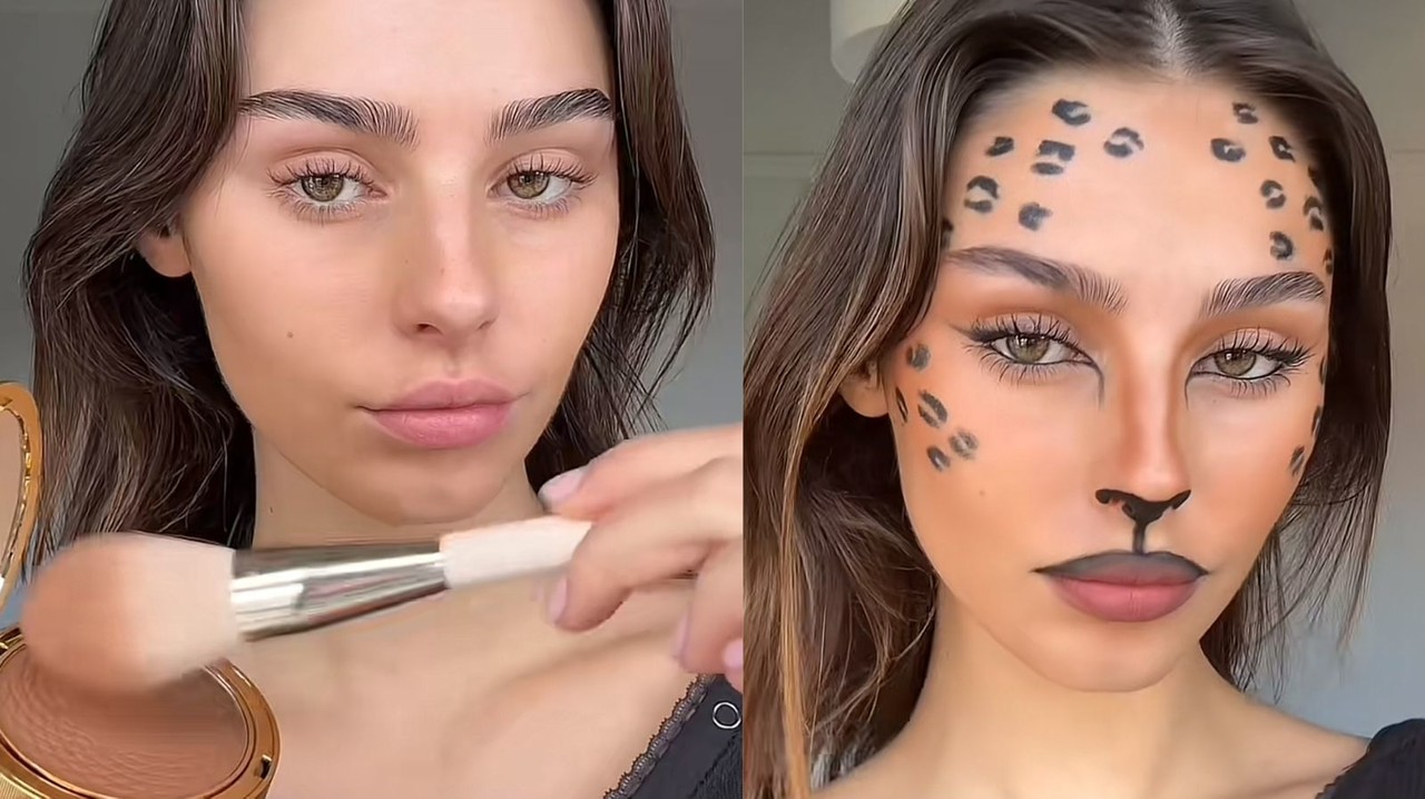 Maquillaje felino: La tendencia para Halloween 2024. Foto: @millieleer en Tiktok.