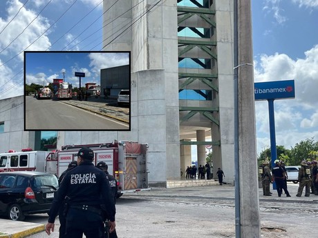 Incendio en la Torre Banamex de Mérida ¿cuáles fueron las causas? (FOTOS)