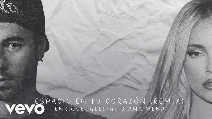 Enrique Iglesias regresa con nuevo sencillo, en colaboración con Ana Mena 'Espacio en tu corazón' se titula. / FOTO: Youtube Enrique Iglesias