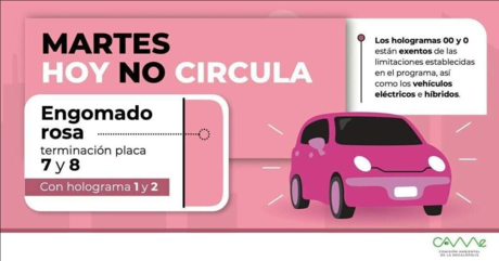 Entérate del 'Hoy no Circula' de este martes 22 de octubre y evita multas