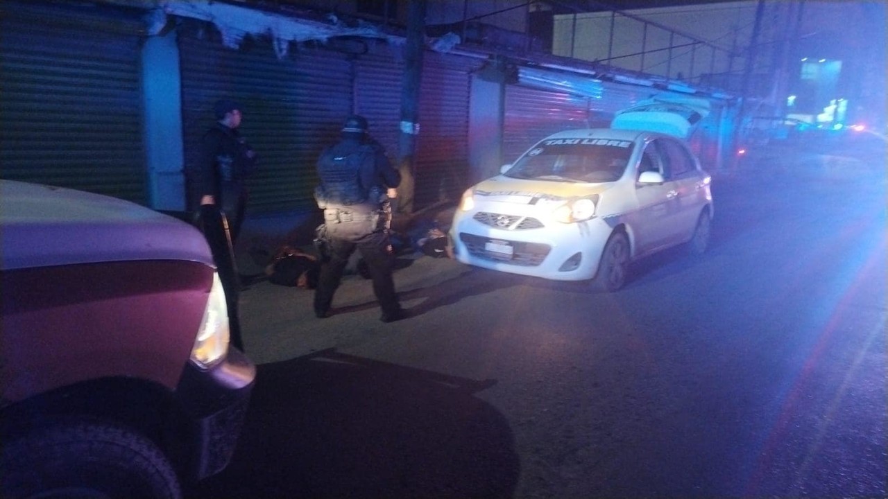 En un rápido operativo, elementos de proximidad de la Guardia Estatal lograron liberar a un hombre que había sido privado de su libertad en el centro de Reynosa, Tamaulipas. Foto: SSPT