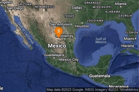 Sismo de magnitud 4.1 sacude Parras de la Fuente, Coahuila