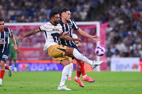 Rayados y Pumas aburren con empate sin goles en el estadio BBVA