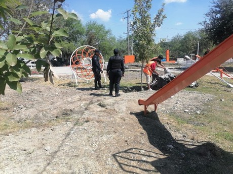 Alcalde de Juárez identifica y sanciona a jóvenes por vandalizar parque