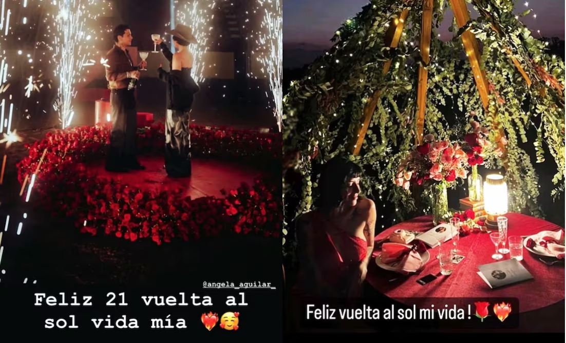 Al parecer Christian Nodal le gusta repetir los detalles que les ha hecho a cada una de sus ex parejas. Foto. Captura Instagram @Nodal