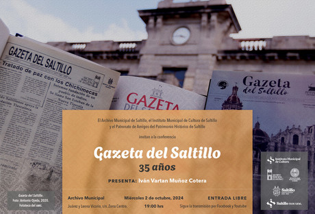 La 'Gazeta del Saltillo' celebra 35 años como difusora de la historia local