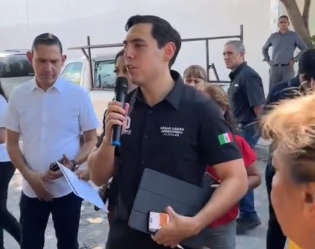 César Garza anuncia nuevo equipo para mejorar limpieza en Apodaca