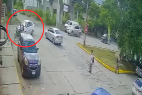 VIDEO: cámara capta accidente en el que motociclista perdió la vida en Victoria