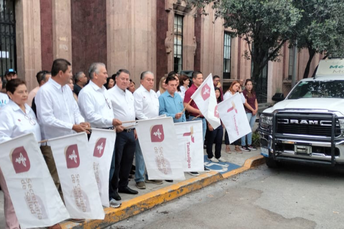 La brigada de auxilio está compuesta por médicos, enfermeras y promotores de la salud, así como unidades médicas móviles. Foto: SST