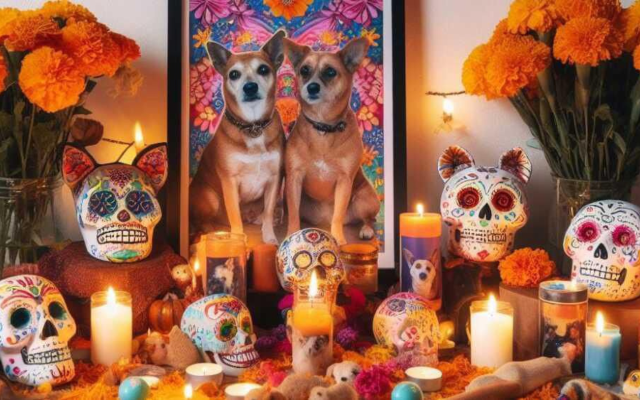 Este 27 de octubre recuerda poner tú ofrenda a tus mascotas fallecidas. Foto: Sanju Pineda