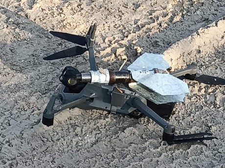 Muere policía de Tamaulipas tras ser atacado con dron explosivo