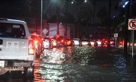 Tromba azota a Tampico e inunda la ciudad; estas son las consecuencias