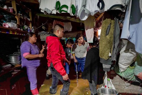 Así se encuentran Xochimilco y Milpa Alta, tras las fuertes lluvias