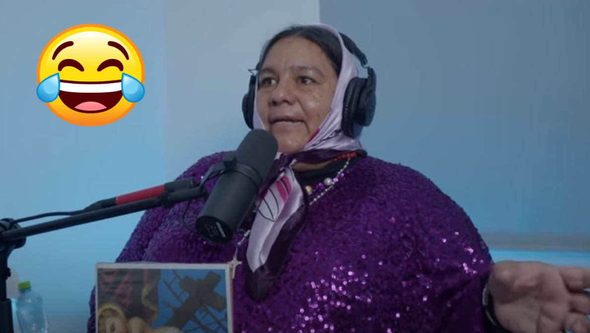 La Señora Católica es un popular personaje en redes sociales. (Fotografía: YouTube)