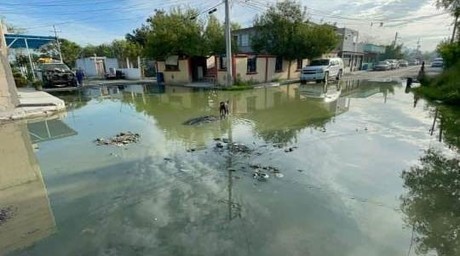 Vecinos de Jacinto López II viven bajo 'aguas negras' y exigen solución a COMAPA